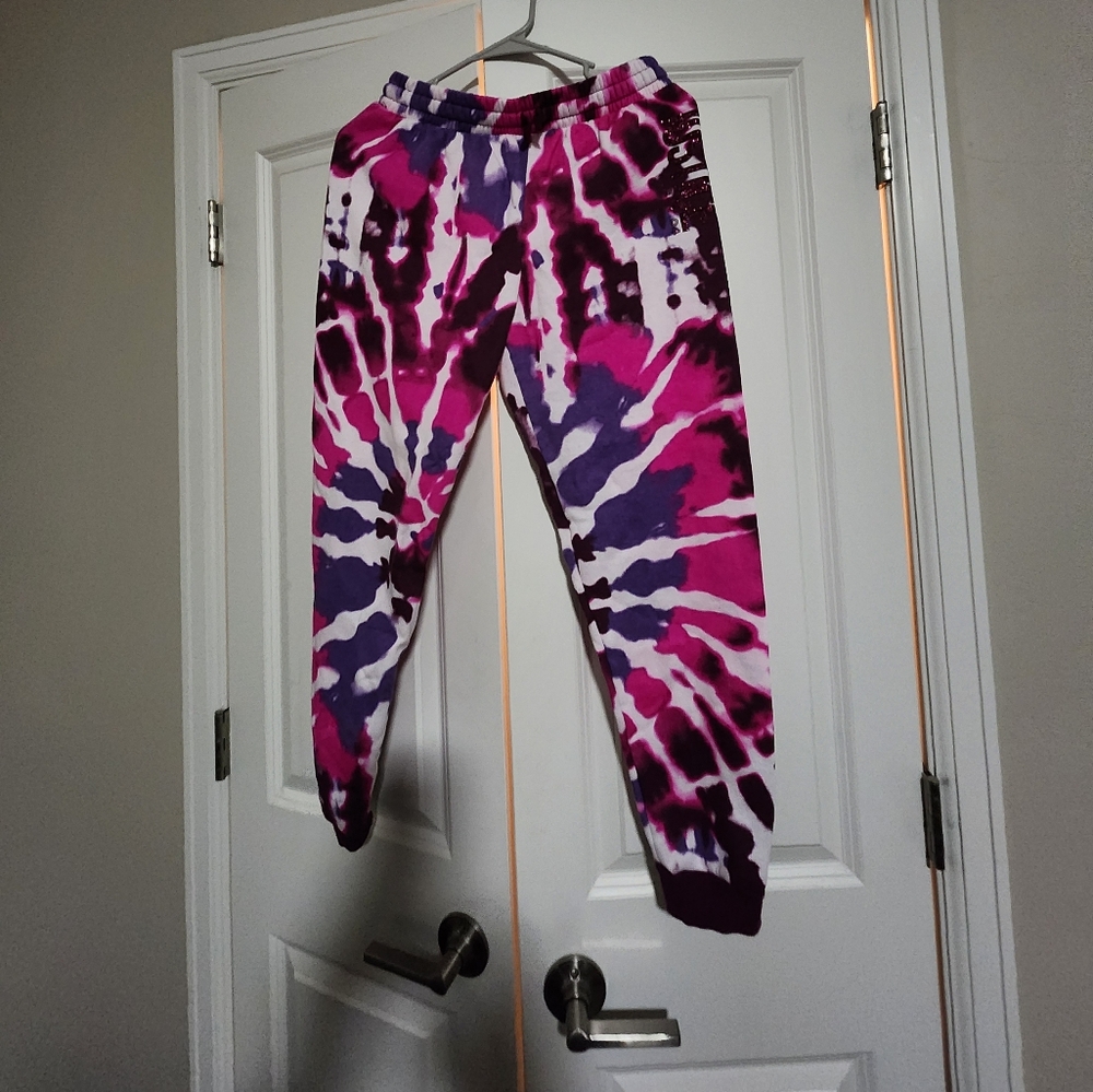 Cropped Sweats Tie Dye